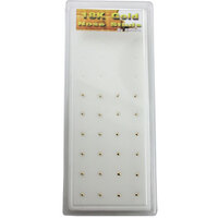 18ct Gold Flat and Ball Nose Stud Unit