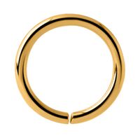 Bright Gold Continuous Rings