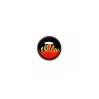 Titanium Highline® Flames Ikon Disc for Dermal Anchors