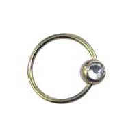 14ct Gold Jewelled Nail Ring
