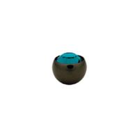 Steel Blackline® Jewelled Threaded Ball