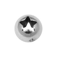 Steel Basicline® Laser Cutout Star Clip-in Ball
