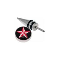 Steel Basicline® Mirage Ikon Spike - Nautical Star : 1.2mm (16ga) x Red/White