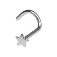 Steel Basicline® Star Nose Stud