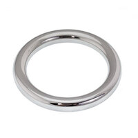 Surgical Steel Rounded Cock Ring
