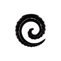 Carved Buffalo Spiral