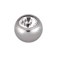 Titanium Highline® Jewelled Clip-in Ball