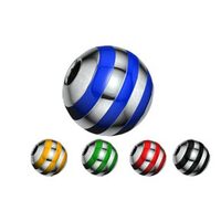 Titanium Highline® ART-Tech® More Striped Threaded Balls