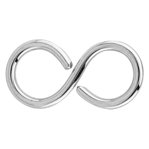Surgical Steel Annealed Infinity Continuous Ring : 1.2mm (16ga)