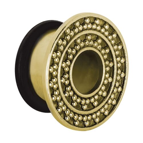 Ornate Cast Brass Single Flared Eyelet : 6mm