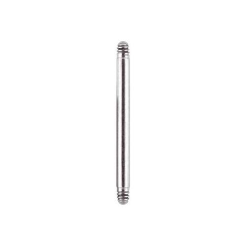 Steel Basicline® Barbell Stem : 1.6mm (14ga) x 6mm