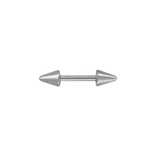 Steel Basicline® Cone Barbell : 1.2mm (16ga) x 8mm