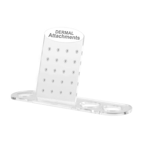 Acrylic Dermal Shaped Attachment Display