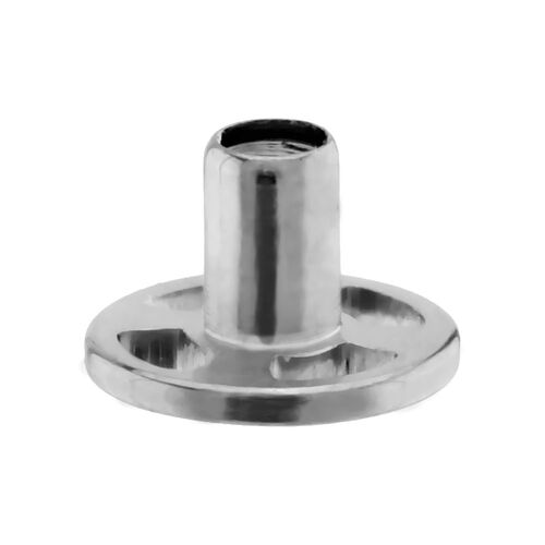 Titanium Dermal Anchor Round Base : 1.6mm (14ga) x 2.0mm