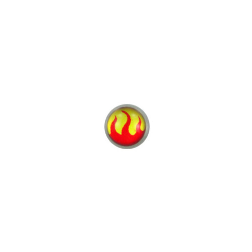 Screw On Picture Ball Flame