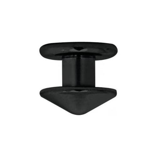 Titanium Blackline® Disc Skindiver : 1.0mm (18ga) x 1.2mm x 2.5mm