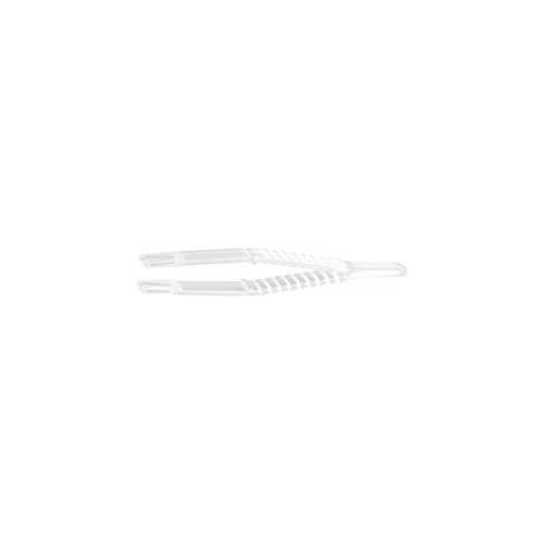 Triangle Snaptile® Disposable Tweezers : Clear x Triangle Tip