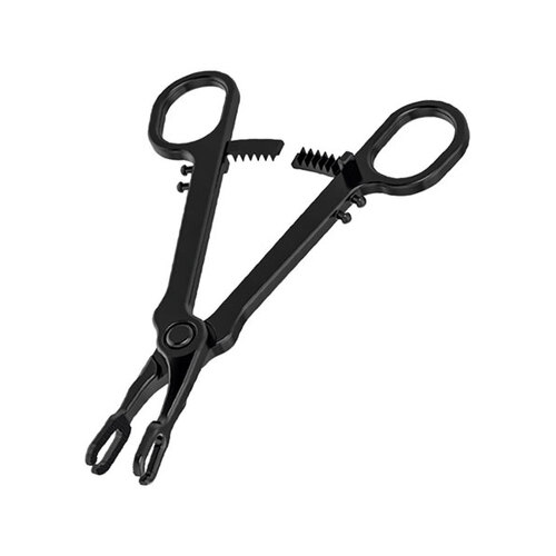 Disposable EO Sterilized Piercing Clamp : Oval