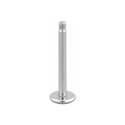 Titanium Highline® Labret Stem : 1.6mm (14ga) x 9mm