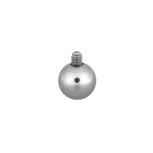 Steel Basicline® Heavy Gauge Spare Ball for Screw In Ball Rings : 11mm Ball for 7mm Thick SIB