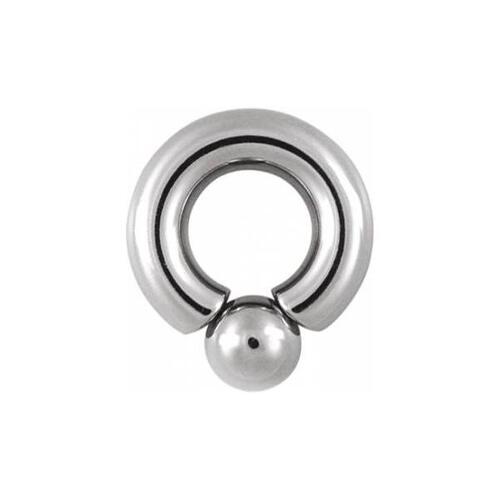 Steel Basicline® Screw In Ball Ring : 4mm (6ga) x 12mm