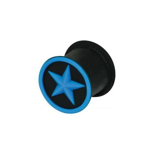 Star Plug : 16mm x Black/Light Green