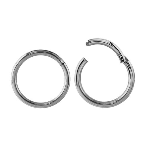 Titanium Hinged Segment Ring : 1.2mm (16ga) x 8mm