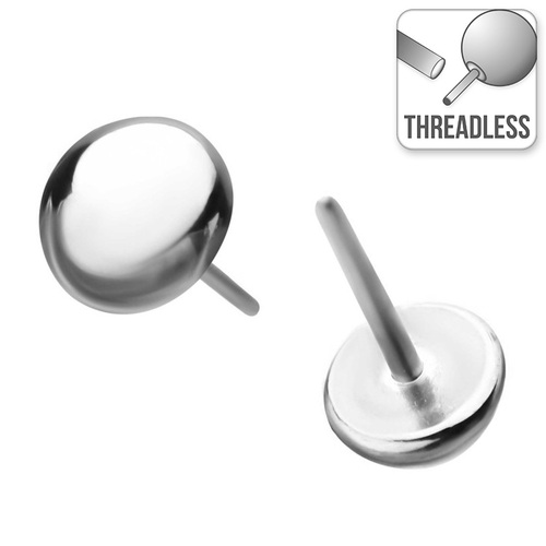 Invictus Threadless Titanium Dome Attachment : 2.5mm