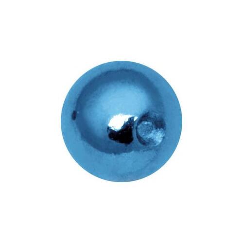 Titanium Highline® Clip-in Balls : 5mm x Dark Blue for 1.0mm (18ga) or 1.2mm (16ga) Rings