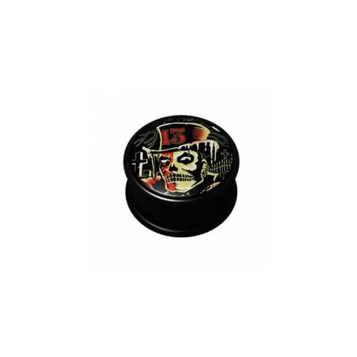 Ikon Plug - Thirteen Top Hat Skull : 6mm